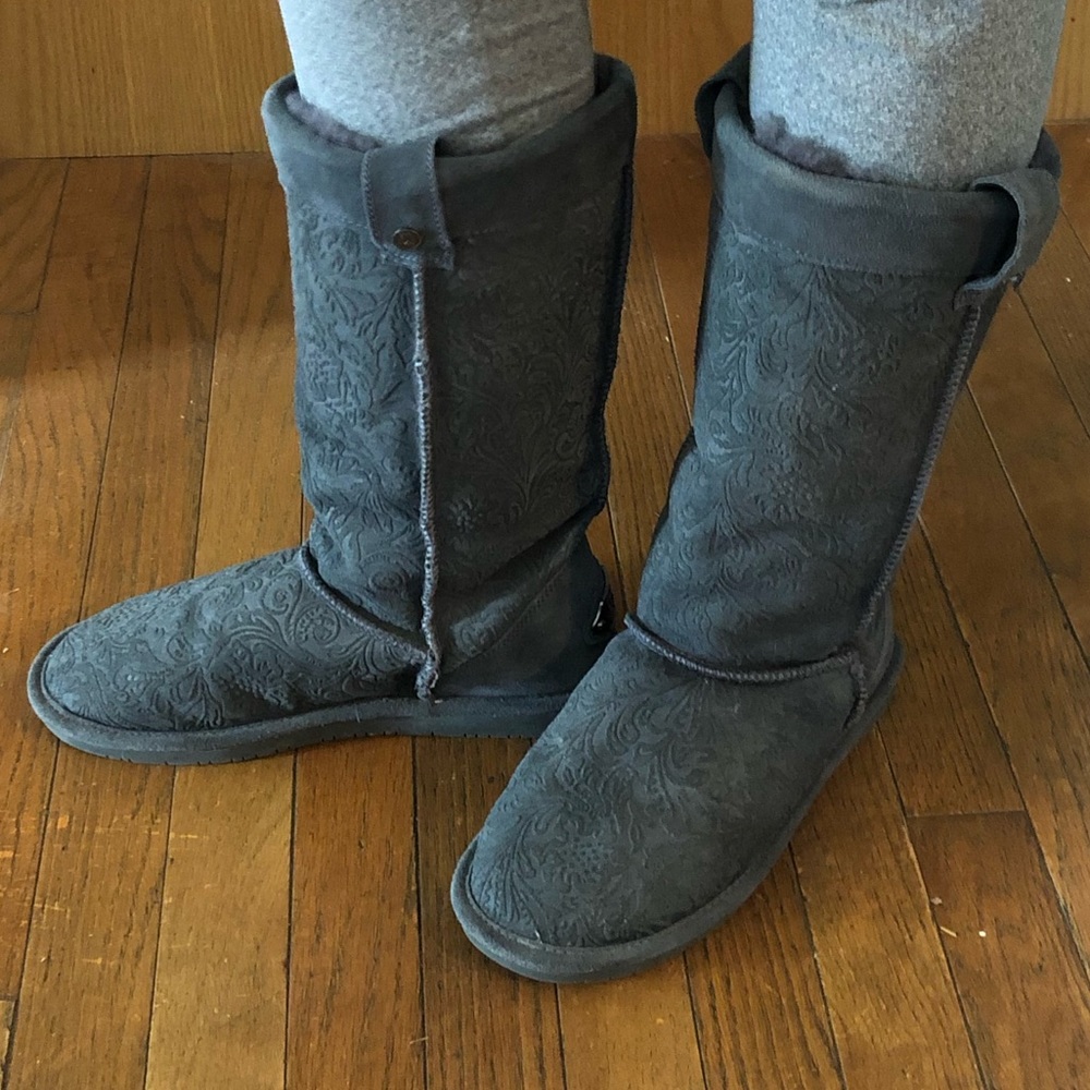 Suede Bearpaw Boots